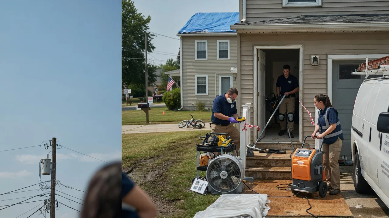Water Damage Repair in Ewing, NJ near me